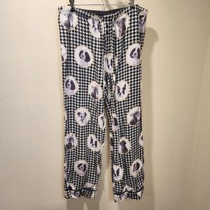 P. J salvaje Dogs Puppies Printed Pajama pant size M
